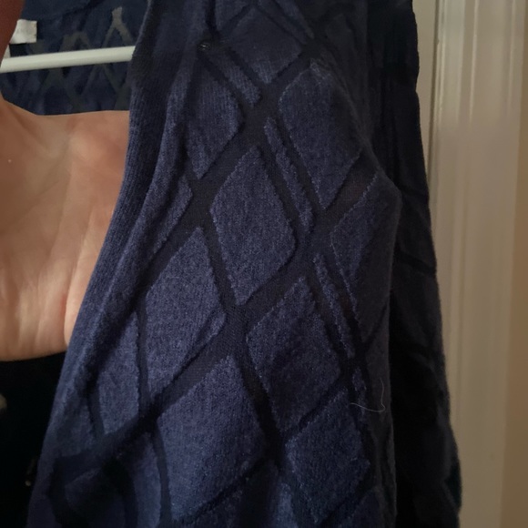 Lightweight sheer navy cardigan - Picture 2 of 3